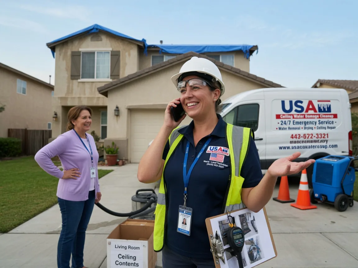 Ceiling Water Damage Restoration Hortonville, WI FAQs