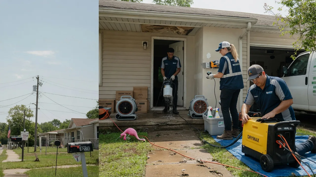 Storm Damage Water Removal in Hortonville, WI near me